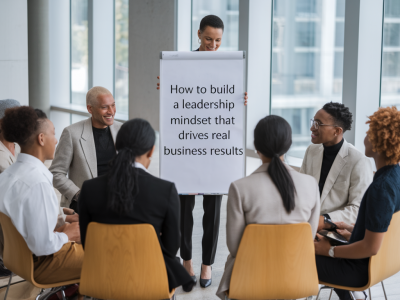 How to build a leadership mindset that drives real business results