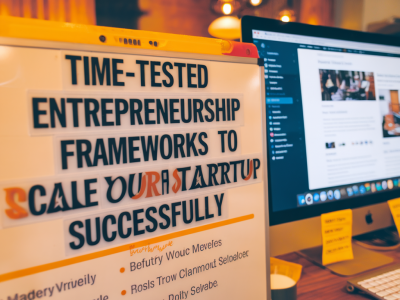 Time-tested entrepreneurship frameworks to scale your startup successfully